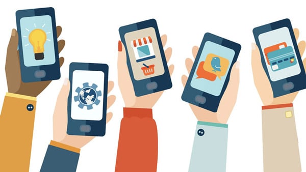 Utilisation multiple de smartphones